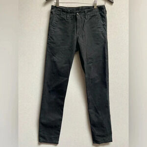 Carhartt Club Pants - Black Cotton Trousers - Sz 28 - Workwear Chino